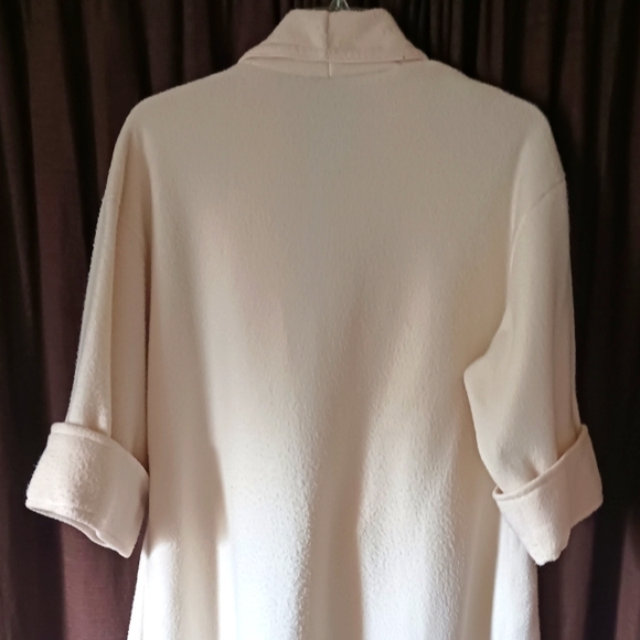 Fleece trench coat - Picture 3 of 4